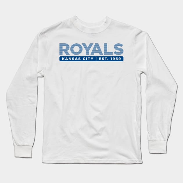 Royals #1 Long Sleeve T-Shirt by HooPet